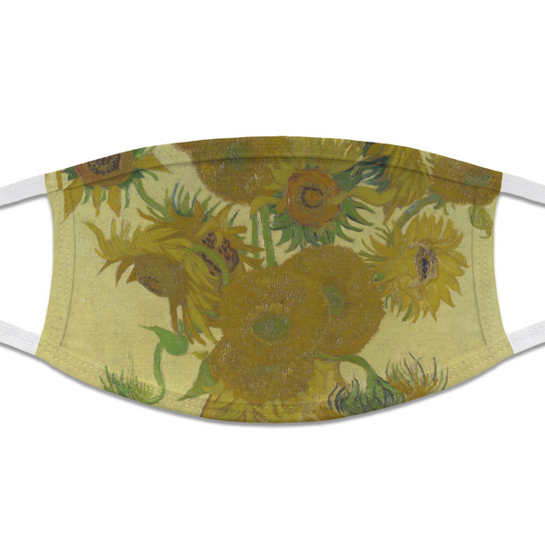 Custom Sunflowers (Van Gogh 1888) Cloth Face Mask (T-Shirt Fabric)