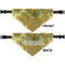 Sunflowers (Van Gogh 1888) Medium Dog Bandana Approval