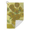 Sunflowers (Van Gogh 1888) Microfiber Golf Towels Small - Front Folded