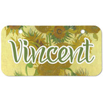 Sunflowers (Van Gogh 1888) Mini/Bicycle License Plate (2 Holes)