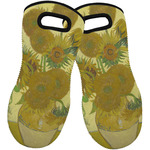 Sunflowers (Van Gogh 1888) Neoprene Oven Mitts - Set of 2