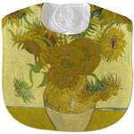 Sunflowers (Van Gogh 1888) Velour Baby Bib