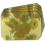 Sunflowers (Van Gogh 1888) Dining Table Mat - Octagon