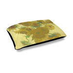 Sunflowers (Van Gogh 1888) Outdoor Dog Bed - Medium