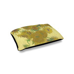 Sunflowers (Van Gogh 1888) Outdoor Dog Bed - Small