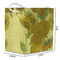 Sunflowers (Van Gogh 1888) Party Favor Bag - Dimensions