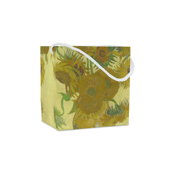 Custom Sunflowers (Van Gogh 1888) Party Favor Gift Bags - Matte