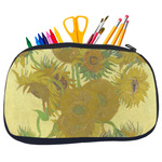 Sunflowers (Van Gogh 1888) Neoprene Pencil Case - Medium