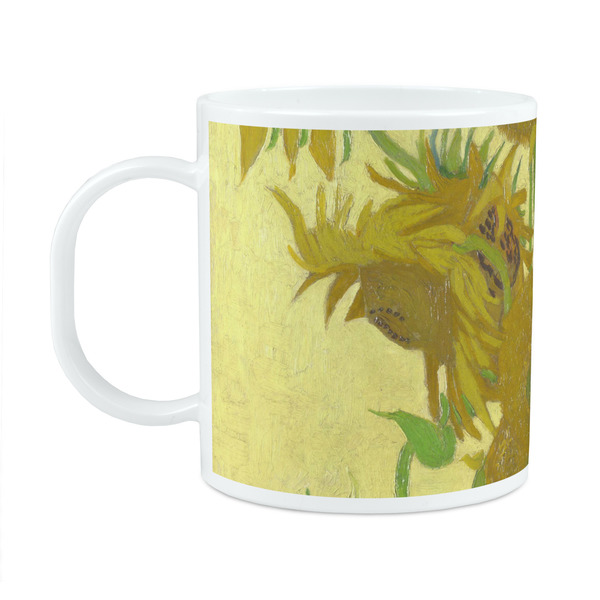 Custom Sunflowers (Van Gogh 1888) Plastic Kids Mug