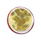 Sunflowers (Van Gogh 1888) Printed Icing Circle - XSmall - On Cookie