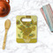 Sunflowers (Van Gogh 1888) Rectangle Trivet with Handle - LIFESTYLE