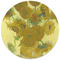 Sunflowers (Van Gogh 1888) Round Mousepad - APPROVAL