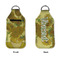 Sunflowers (Van Gogh 1888) Sanitizer Holder Keychain - Large APPROVAL (Flat)