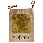 Sunflowers (Van Gogh 1888) Santa Sack - Front