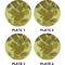 Sunflowers (Van Gogh 1888) Set of Appetizer / Dessert Plates (Approval)