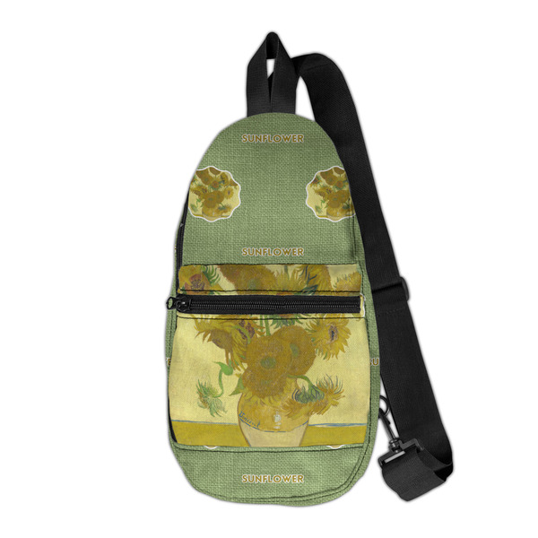 Custom Sunflowers (Van Gogh 1888) Sling Bag