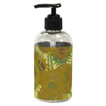 Sunflowers (Van Gogh 1888) Plastic Soap / Lotion Dispenser (8 oz - Small - Black)