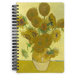 Sunflowers (Van Gogh 1888) Spiral Notebook - 7x10