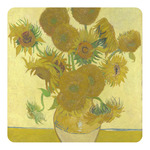 Sunflowers (Van Gogh 1888) Square Decal - Small