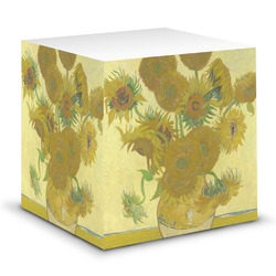 Sunflowers (Van Gogh 1888) Sticky Note Cube