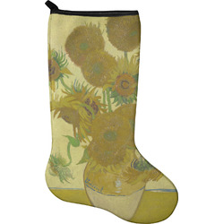 Sunflowers (Van Gogh 1888) Holiday Stocking - Single-Sided - Neoprene