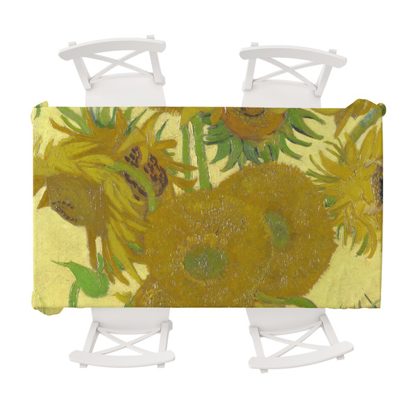 Custom Sunflowers (Van Gogh 1888) Tablecloth - 58"x102"