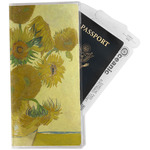 Sunflowers (Van Gogh 1888) Travel Document Holder