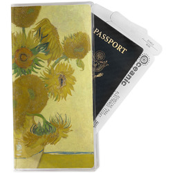 Sunflowers (Van Gogh 1888) Travel Document Holder
