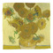 Sunflowers (Van Gogh 1888) Washcloth - Front - No Soap