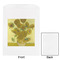 Sunflowers (Van Gogh 1888) White Treat Bag - Front & Back View