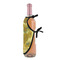 Sunflowers (Van Gogh 1888) Wine Bottle Apron - DETAIL WITH CLIP ON NECK