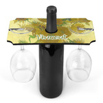 Sunflowers (Van Gogh 1888) Wine Bottle & Glass Holder