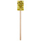 Sunflowers (Van Gogh 1888) Wooden 6.25" Stir Stick - Rectangular - Single Stick