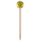 Sunflowers (Van Gogh 1888) Wooden 6" Food Pick - Round - Single Pick