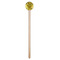 Sunflowers (Van Gogh 1888) Wooden 7.5" Stir Stick - Round - Single Stick