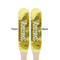 Sunflowers (Van Gogh 1888) Wooden Food Pick - Paddle - Double Sided - Front & Back