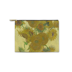 Sunflowers (Van Gogh 1888) Zipper Pouch - Small - 8.5"x6"