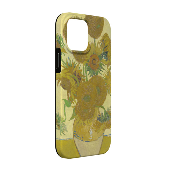 Custom Sunflowers (Van Gogh 1888) iPhone Case - Rubber Lined - iPhone 13