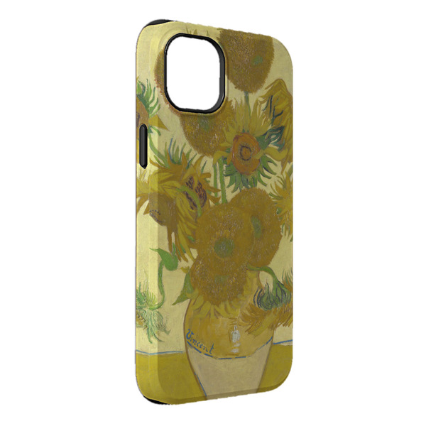 Custom Sunflowers (Van Gogh 1888) iPhone Case - Rubber Lined - iPhone 14 Pro Max