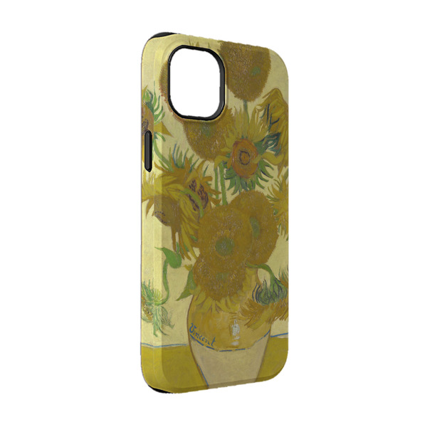 Custom Sunflowers (Van Gogh 1888) iPhone Case - Rubber Lined - iPhone 14 Pro