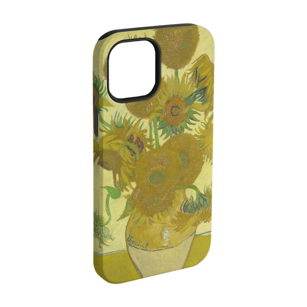 Custom Sunflowers (Van Gogh 1888) iPhone Case - Rubber Lined - iPhone 15 Pro