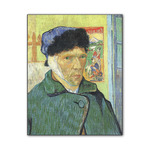 Van Gogh's Self Portrait with Bandaged Ear Wood Print - 11x14