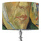 Van Gogh's Self Portrait with Bandaged Ear 16" Drum Lampshade - ON STAND (Fabric)