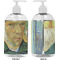 Van Gogh's Self Portrait with Bandaged Ear 16 oz Plastic Liquid Dispenser - Approval - White