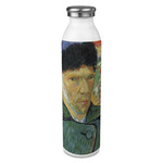 Van Gogh's Self Portrait with Bandaged Ear 20oz Stainless Steel Water Bottle - Full Print