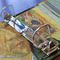 Van Gogh's Self Portrait with Bandaged Ear 3 Ring Binders - Full Wrap - 2" - Detail