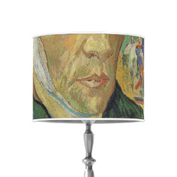 Van Gogh's Self Portrait with Bandaged Ear 8" Drum Lamp Shade - Poly-film