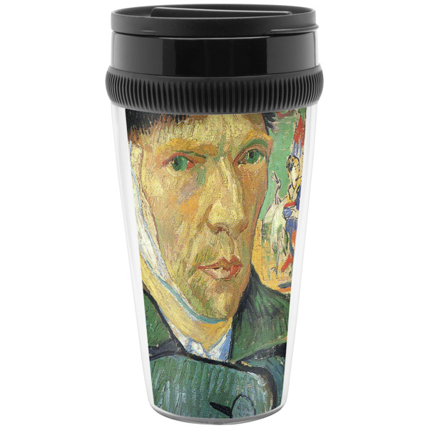 Custom Van Gogh's Self Portrait with Bandaged Ear Acrylic Travel Mug without Handle