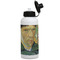 Van Gogh's Self Portrait with Bandaged Ear Aluminum Water Bottle - White Front