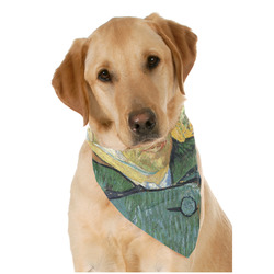 Van Gogh's Self Portrait with Bandaged Ear Dog Bandana Scarf